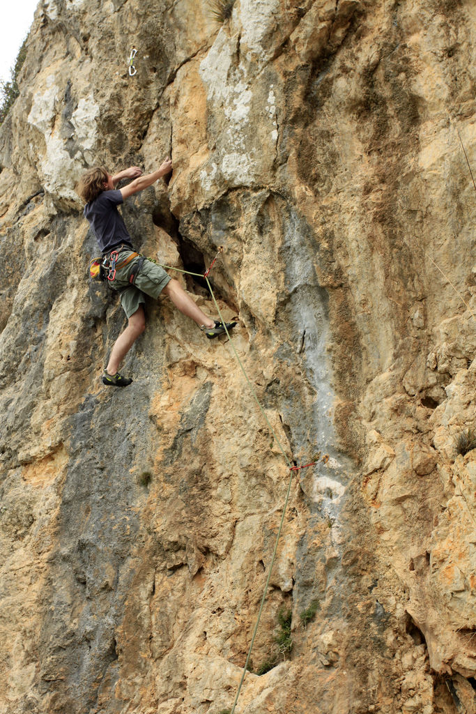 Mallorca - climbing in Ermita de Betlem 05