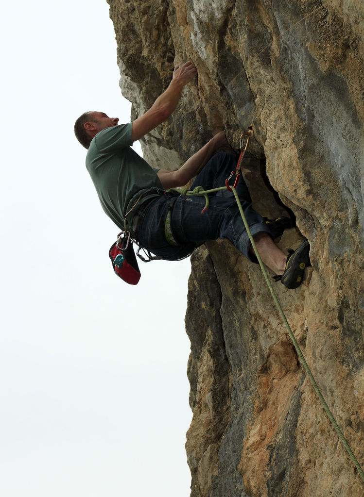 Mallorca - climbing in Ermita de Betlem 07