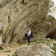 Mallorca - huge overhangs in Ermita de Betlem