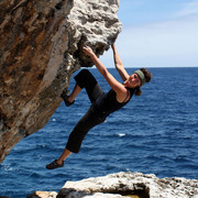 Mallorca - bouldering in Cala Figuera 06