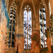 Mallorca - Palma - Cathedral La Seu - the artistic creation of Barceló
