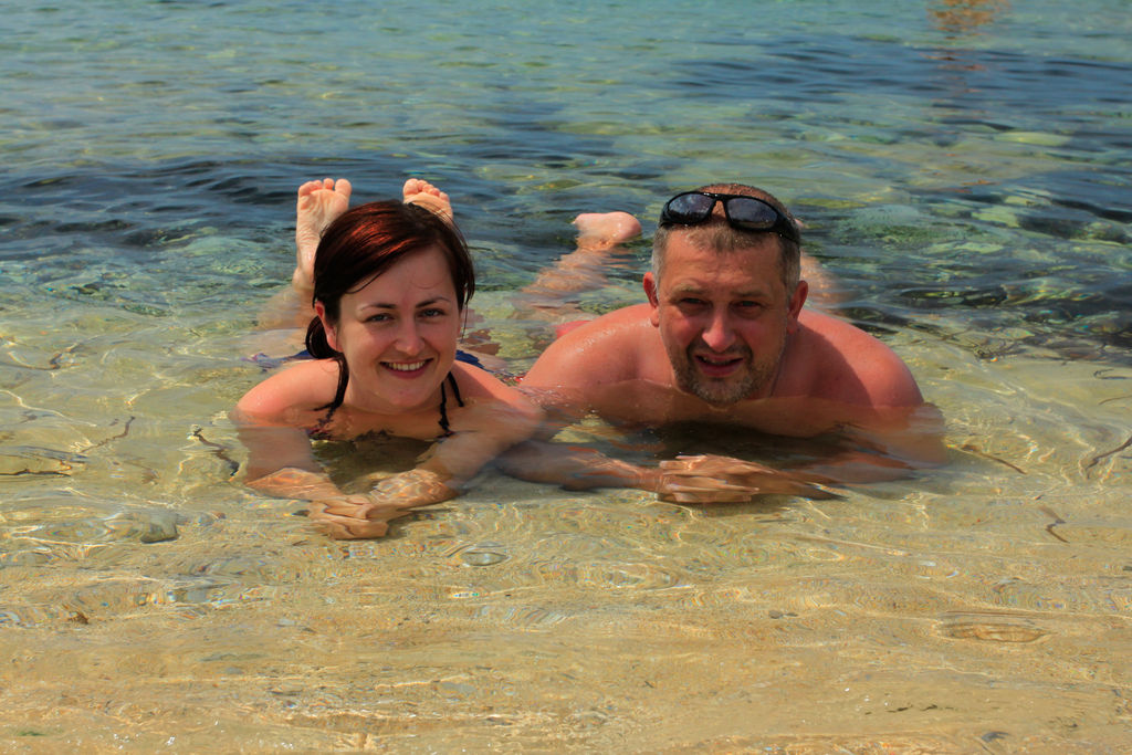 Mallorca - Henrich and Silvia in Colonia de Sant Pere