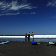 Surfing at the beach of “The Quebrantos” 01