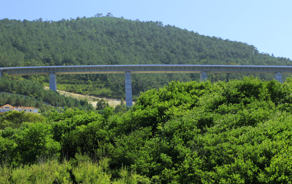 One of many viaducts in Asturias