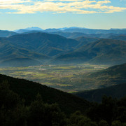 Spanish pre-Pyrenees - views from Sant Andreu church 01