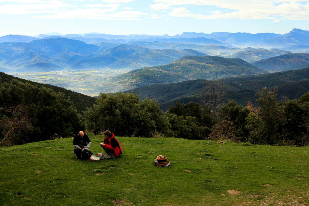 Spanish pre-Pyrenees - views from Sant Andreu church 02