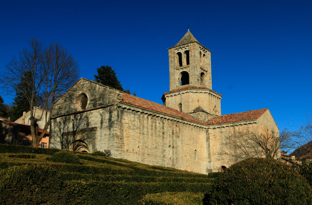 Spanish Pyrenees - Sant Pere Monastery in Camprodon