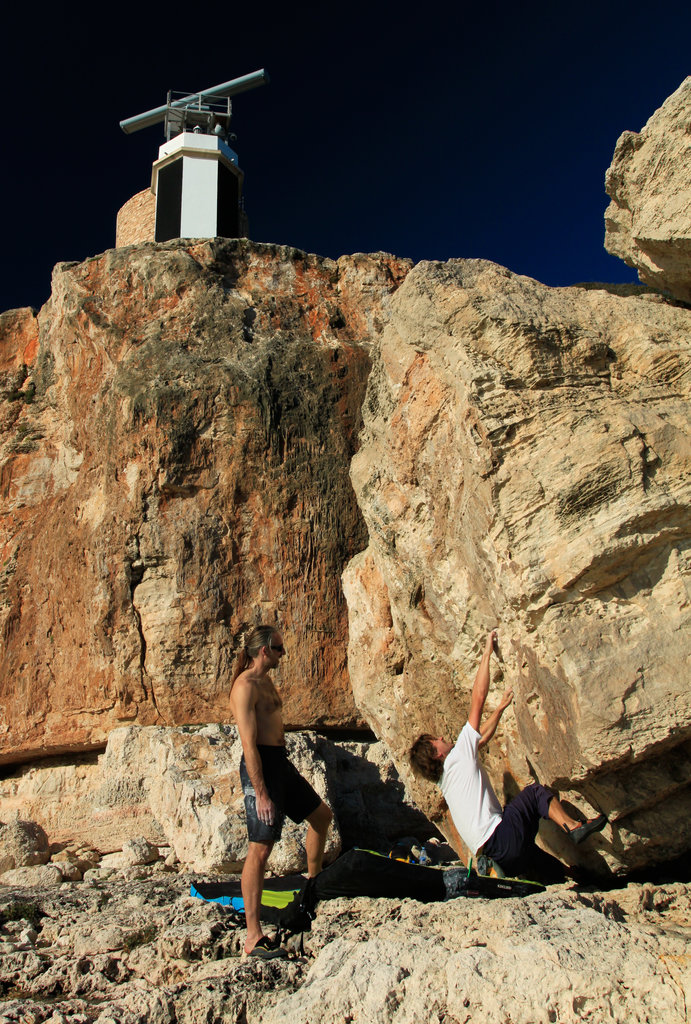 Mallorca - Cala Figuera bouldering 10