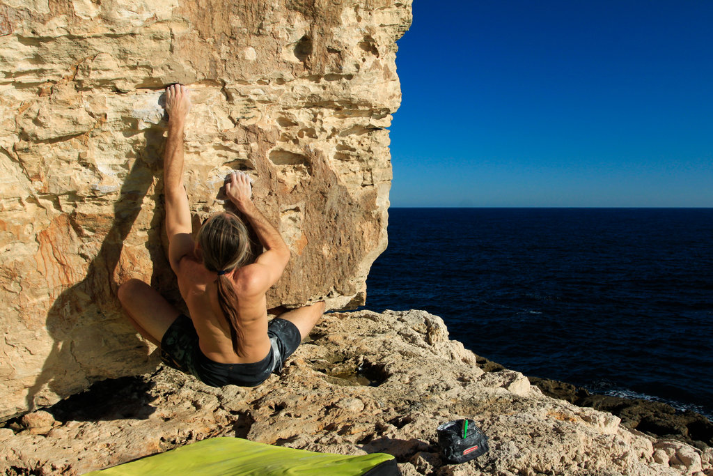 Mallorca - Cala Figuera bouldering 11