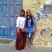 Mallorca - Arta - in front of the art gallery