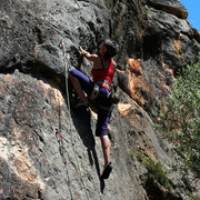 Mallorca - climbing in Cala Magraner 02