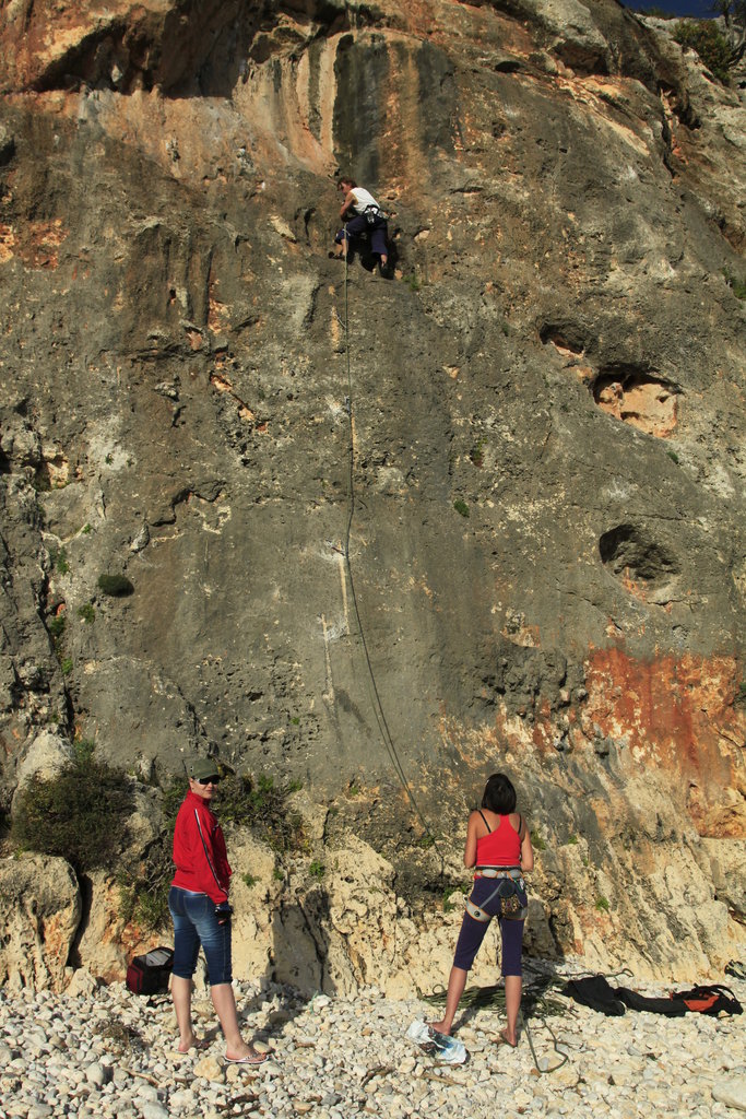 Mallorca - climbing in Cala Magraner 05