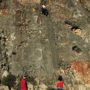 Mallorca - climbing in Cala Magraner 05