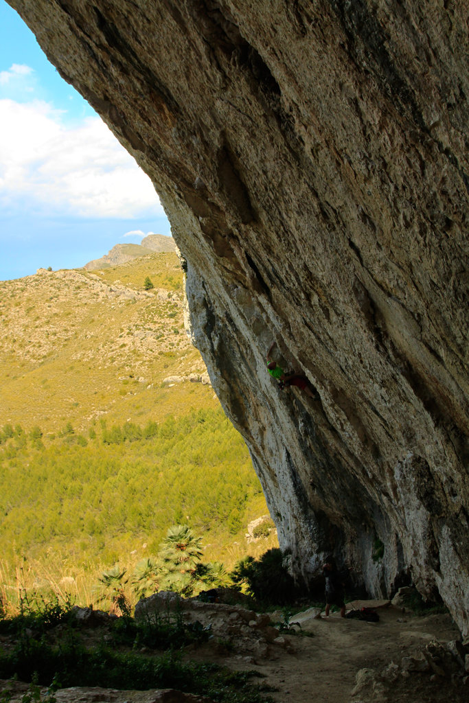 Mallorca - rock climbing in Ermita de Betlem 09