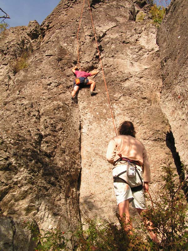 Czechia - Climbing in Kozelka 101