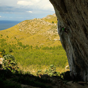 Mallorca - rock climbing in Ermita de Betlem 10