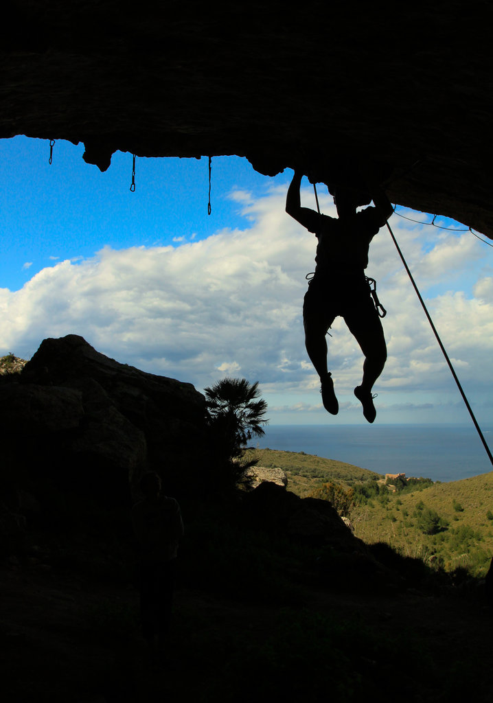 Mallorca - rock climbing in Ermita de Betlem 11