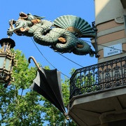 Spain - Barcelona - the umbrella house 02