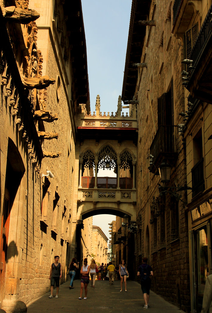 Spain - Barcelona - old city centre