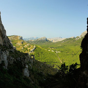 Mallorca - views from climbing area El Fumat