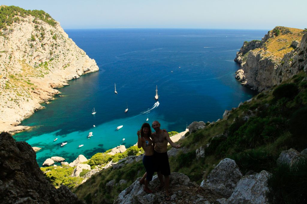 Mallorca - Cala Figuera - a view from El Fumat