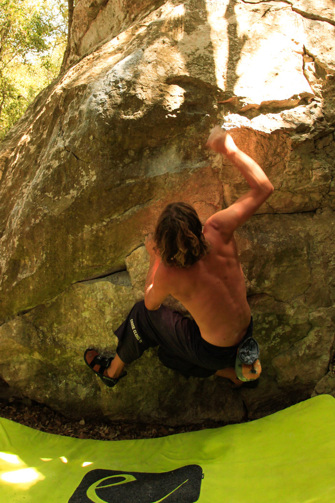 Mallorca - bouldering in S'Estret 01