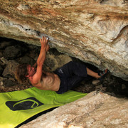 S'Estret bouldering photos