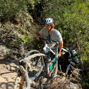 Menorca - Camino de caballos on bike 02