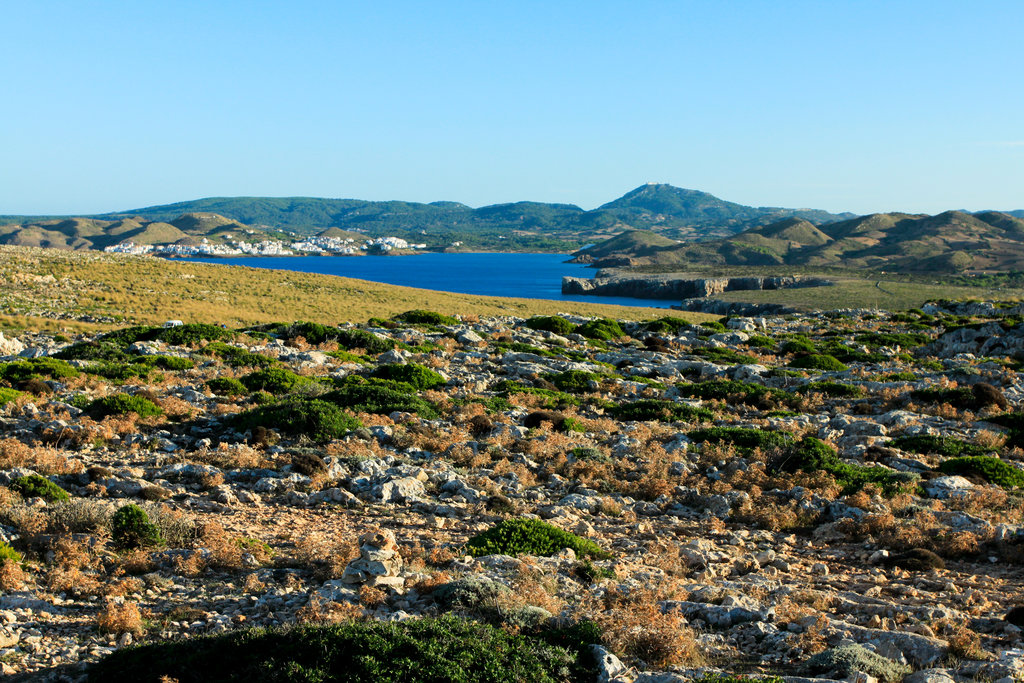 Menorca - a countryside around Cap de Cavalerria