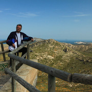 Malorca - a viewpoint in Serra de Llevant