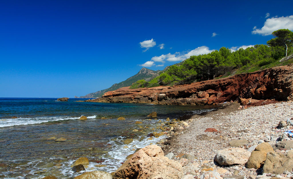 A beach close to Port des Canonge