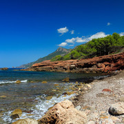 A beach close to Port des Canonge