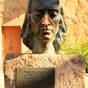 A bust of Chopin in Valldemosa