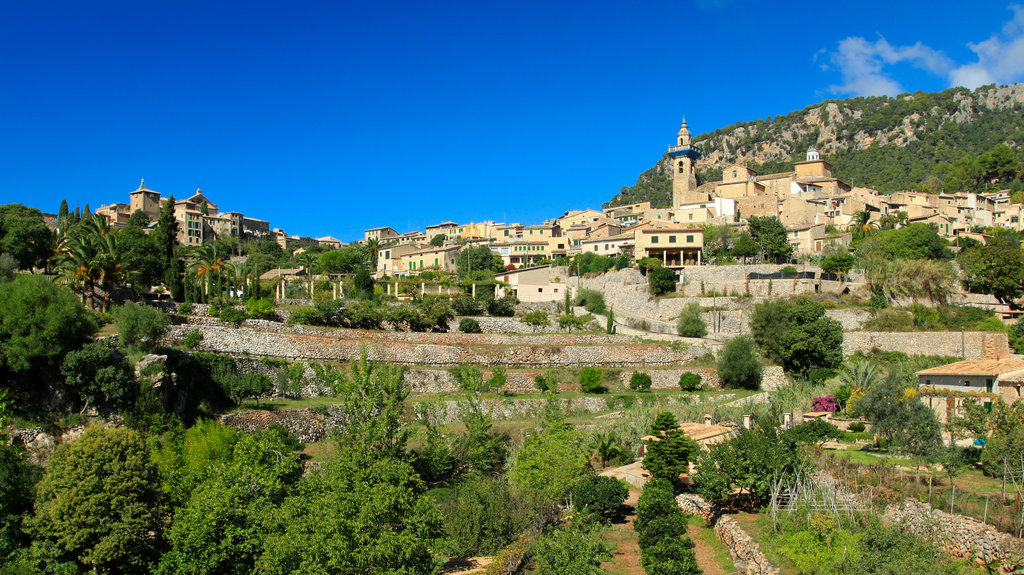 A mountain village Valldemosa