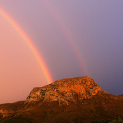 A double rainbow 01