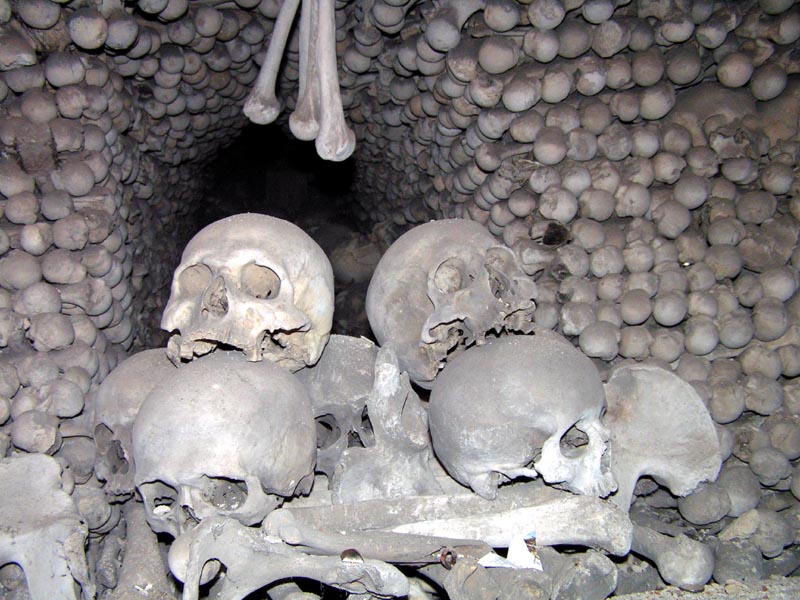 Czechia - inside Ossuary Chapel in Sedlec 01