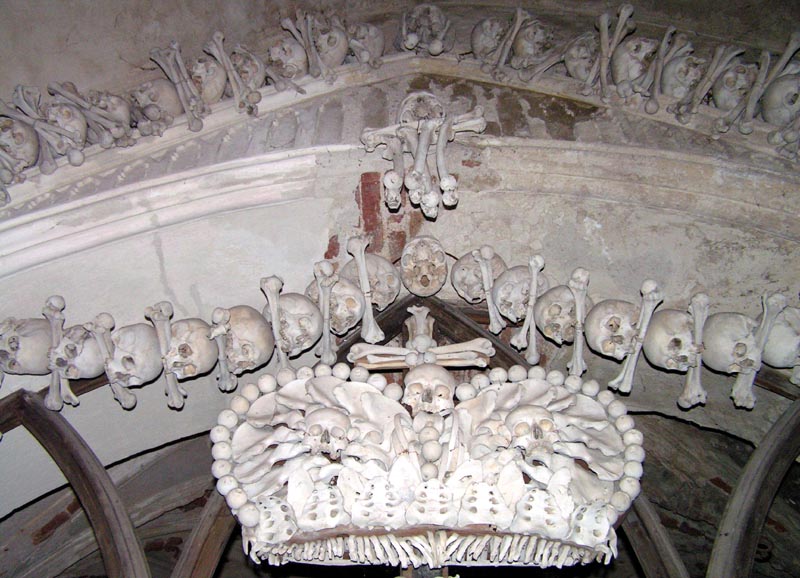 Czechia - inside Ossuary Chapel in Sedlec 02