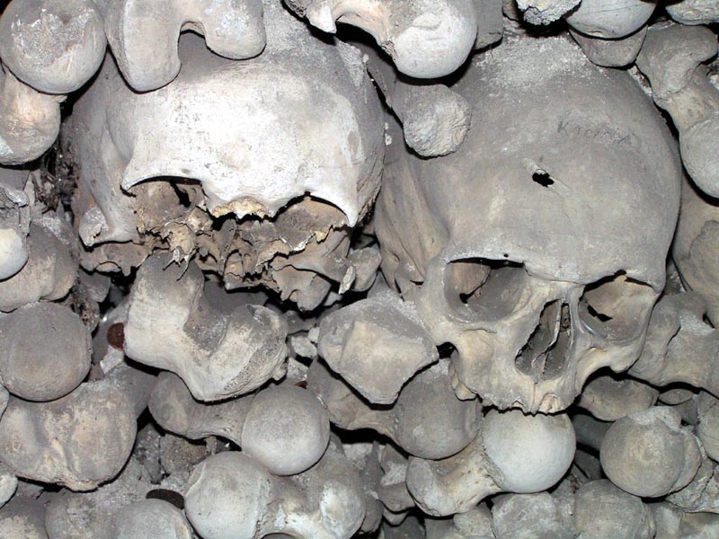 Czechia - inside Ossuary Chapel in Sedlec 03