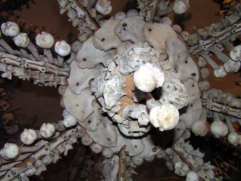 Czechia - inside Ossuary Chapel in Sedlec 04