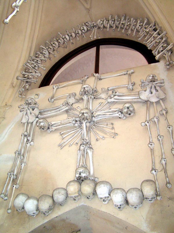 Czechia - inside Ossuary Chapel in Sedlec 08