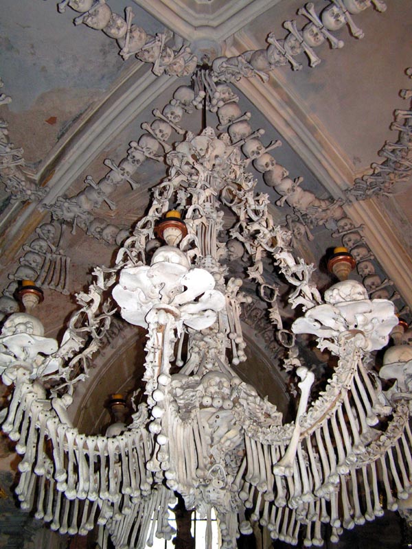 Czechia - inside Ossuary Chapel in Sedlec 09