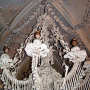 Czechia - inside Ossuary Chapel in Sedlec 09