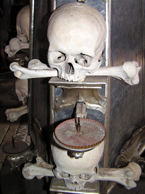 Czechia - inside Ossuary Chapel in Sedlec 10