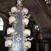 Czechia - inside Ossuary Chapel in Sedlec 11