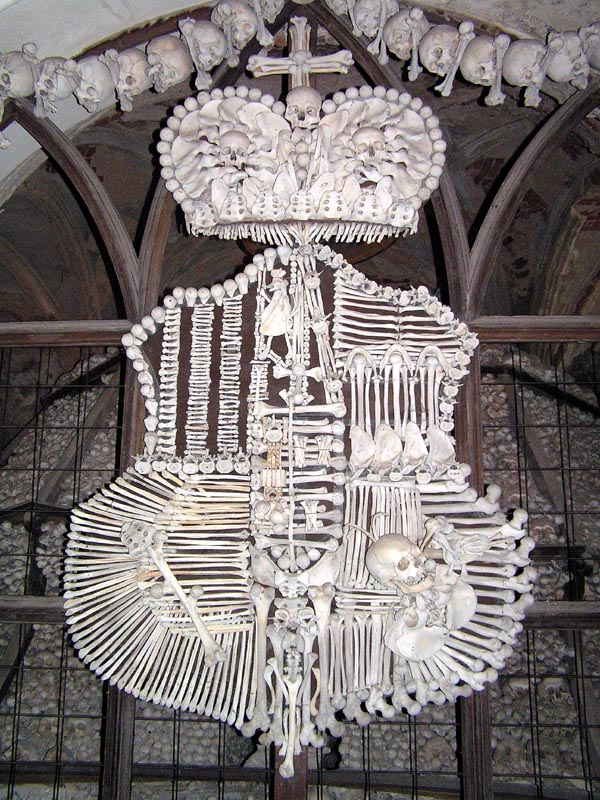 Czechia - inside Ossuary Chapel in Sedlec 13