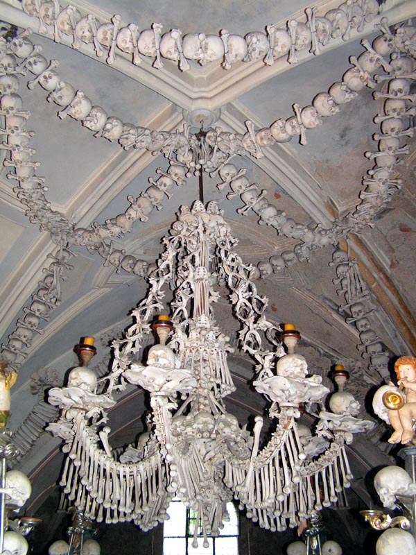 Czechia - inside Ossuary Chapel in Sedlec 14