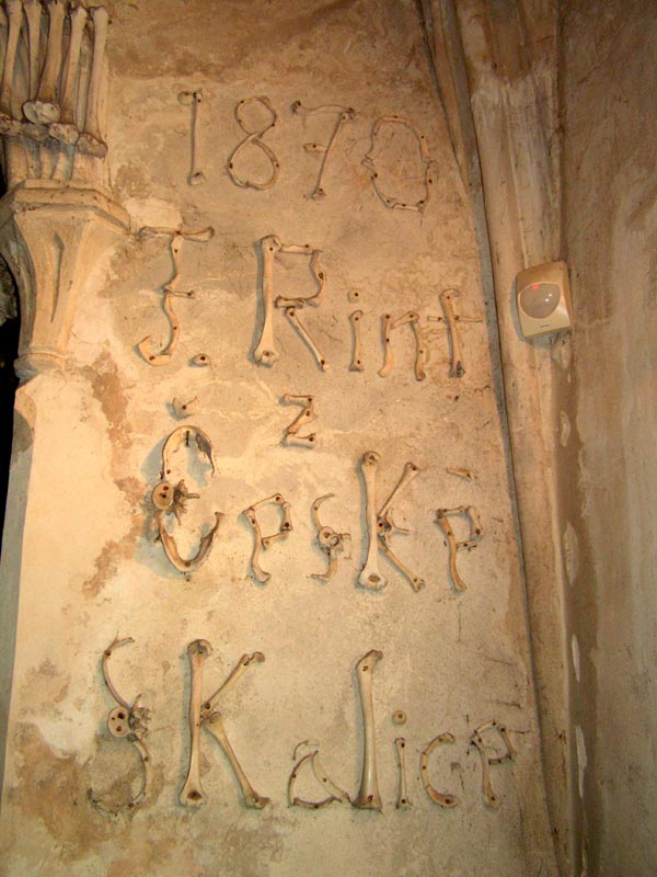 Czechia - inside Ossuary Chapel in Sedlec 21