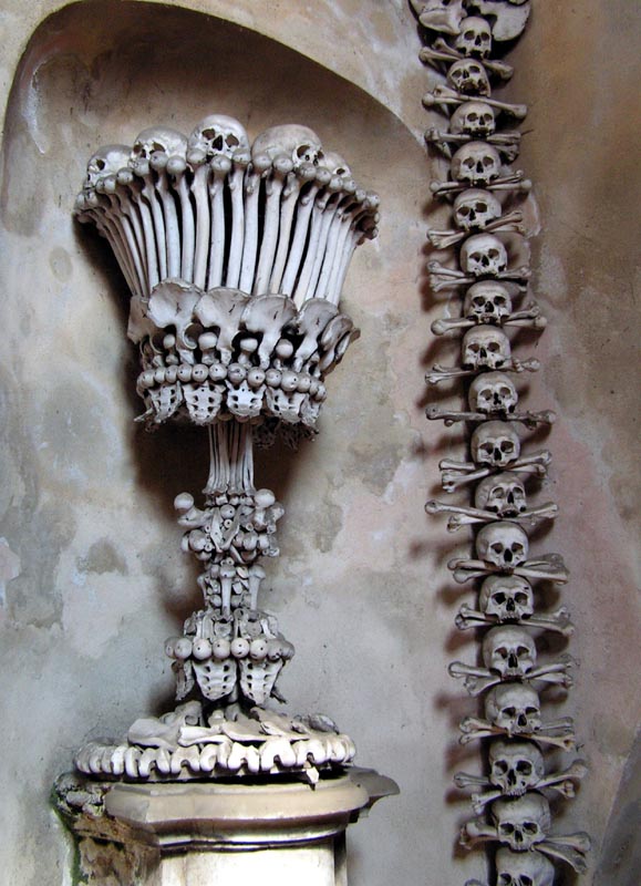 Czechia - inside Ossuary Chapel in Sedlec 24