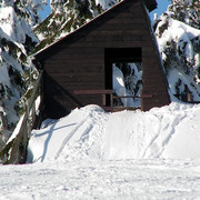 Orlické hory - a part of downhill route in Deštné