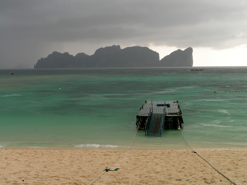 Thailand - Koh Phi Phi in a storm